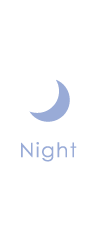 夜を表すアイコン