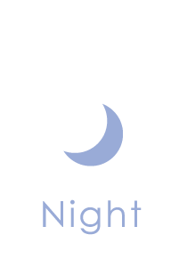 夜を表すアイコン