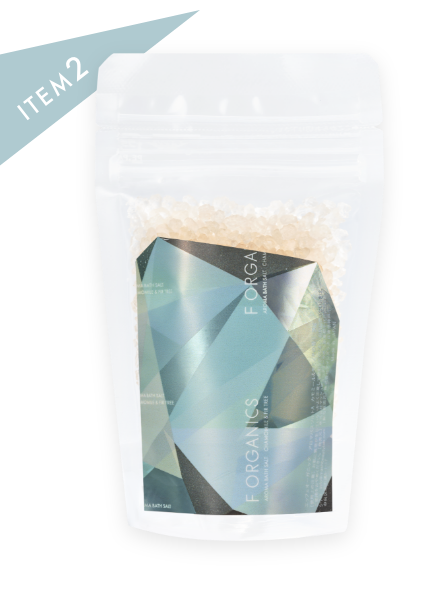 アロマバスソルトA 90g [カモミール＆モミノキの香り]