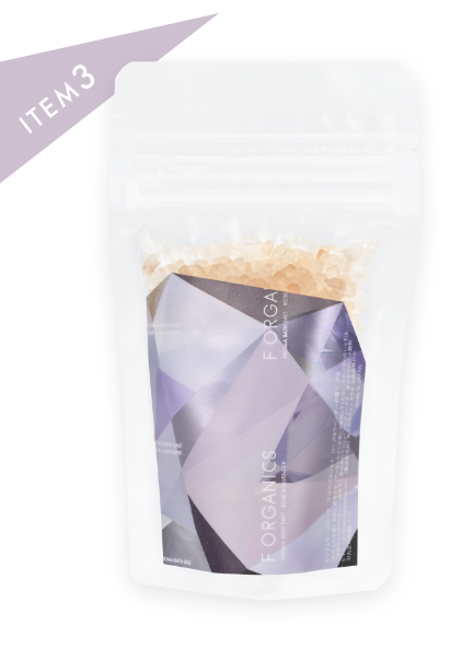 アロマバスソルト 90g [ローズ＆ラベンダーの香り]